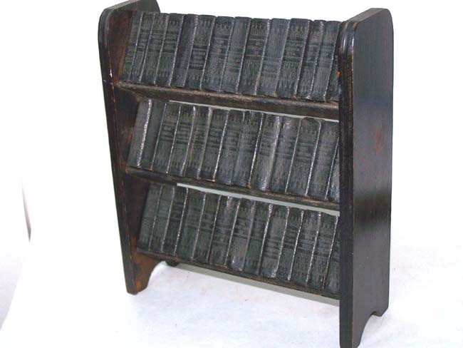 'The Complete Works of William Shakespeare' in 40 miniature volumes circa 1900